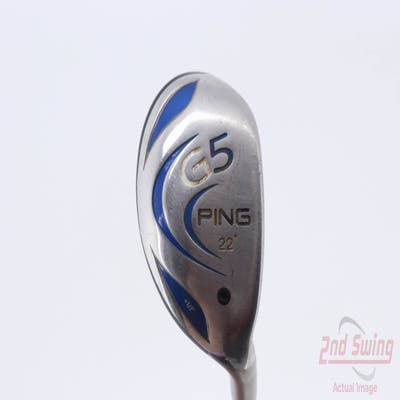 Ping G5 Hybrid 4 Hybrid 22° Grafalloy ProLaunch Blue HY Graphite Regular Right Handed 39.75in