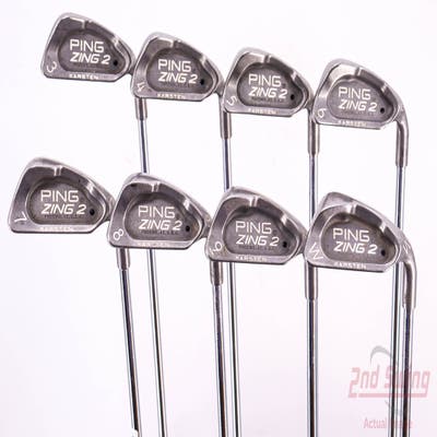 Ping Zing 2 Iron Set 3-PW Ping JZ Steel Stiff Right Handed Black Dot 38.25in