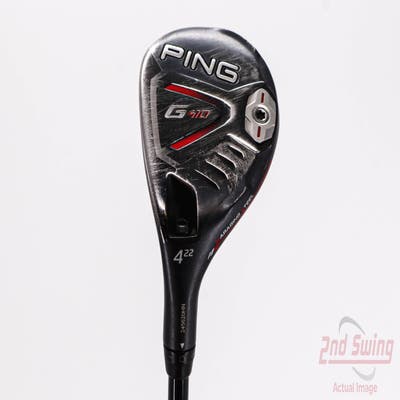 Ping G410 Hybrid 4 Hybrid 22° Mitsubishi Tensei CK 80 Blue Graphite Tour X-Stiff Left Handed 40.0in