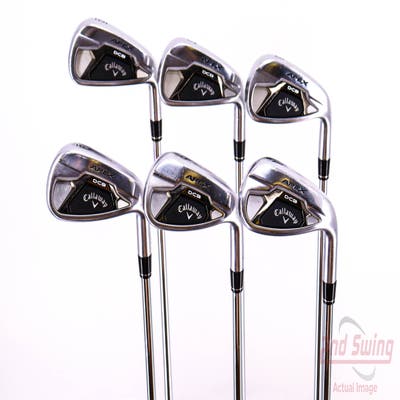 Callaway Apex DCB 21 Iron Set 6-PW AW Project X RIFLE 105 Tour Flighted Steel Stiff Right Handed 38.75in