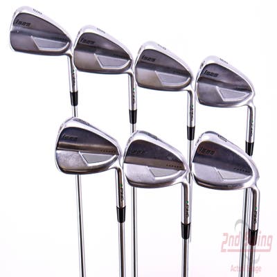 Ping i525 Iron Set 5-PW AW Project X IO 6.0 Steel Stiff Right Handed Green Dot 39.25in