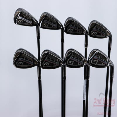 Callaway Big Bertha OS Iron Set 5-PW AW SW UST Mamiya Recoil 760 ES Graphite Regular Right Handed 38.0in