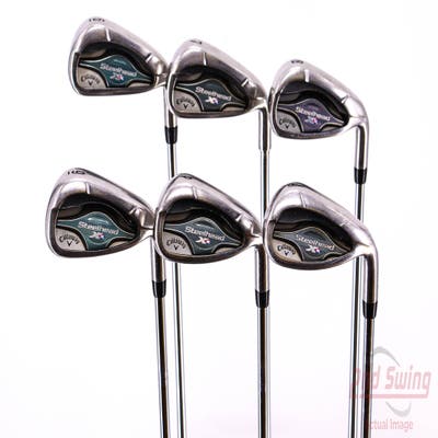 Callaway Steelhead XR Iron Set 6-PW AW True Temper XP 95 Stepless Steel Stiff Right Handed 37.5in