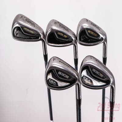 Adams Idea A3 OS Iron Set 7-PW SW Grafalloy ProLaunch Platinum Graphite Senior Right Handed 37.0in