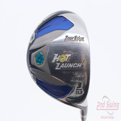 Tour Edge Hot Launch 2 Offset Fairway Wood 3 Wood 3W 15.5° Tour Edge Hot Launch 55 Graphite Regular Right Handed 43.5in