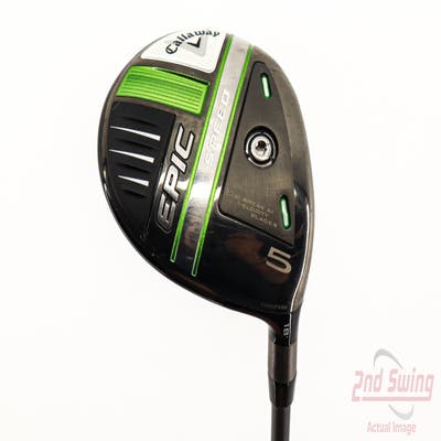 Callaway EPIC Speed Fairway Wood 5 Wood 5W 18° Project X HZRDUS Smoke iM10 50 Graphite Senior Right Handed 43.0in