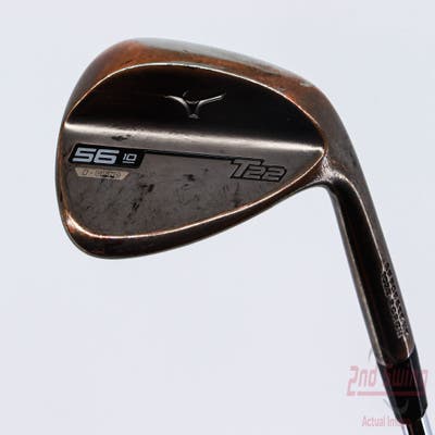 Mizuno T22 Denim Copper Wedge Sand SW 56° 10 Deg Bounce D Grind Dynamic Gold Tour Issue S400 Steel Stiff Right Handed 35.5in