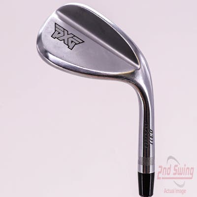 PXG 0311 3X Forged Chrome Wedge Lob LW 58° 9 Deg Bounce Stock Steel Shaft Steel Wedge Flex Right Handed 35.5in