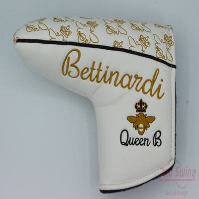 Bettinardi Queen B Blade Putter Headcover Gold/White
