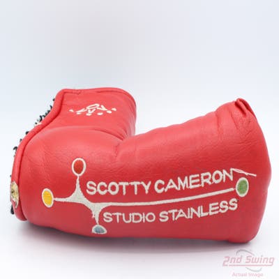 Titleist Scotty Cameron Studio Stainless Blade Putter Headcover Red