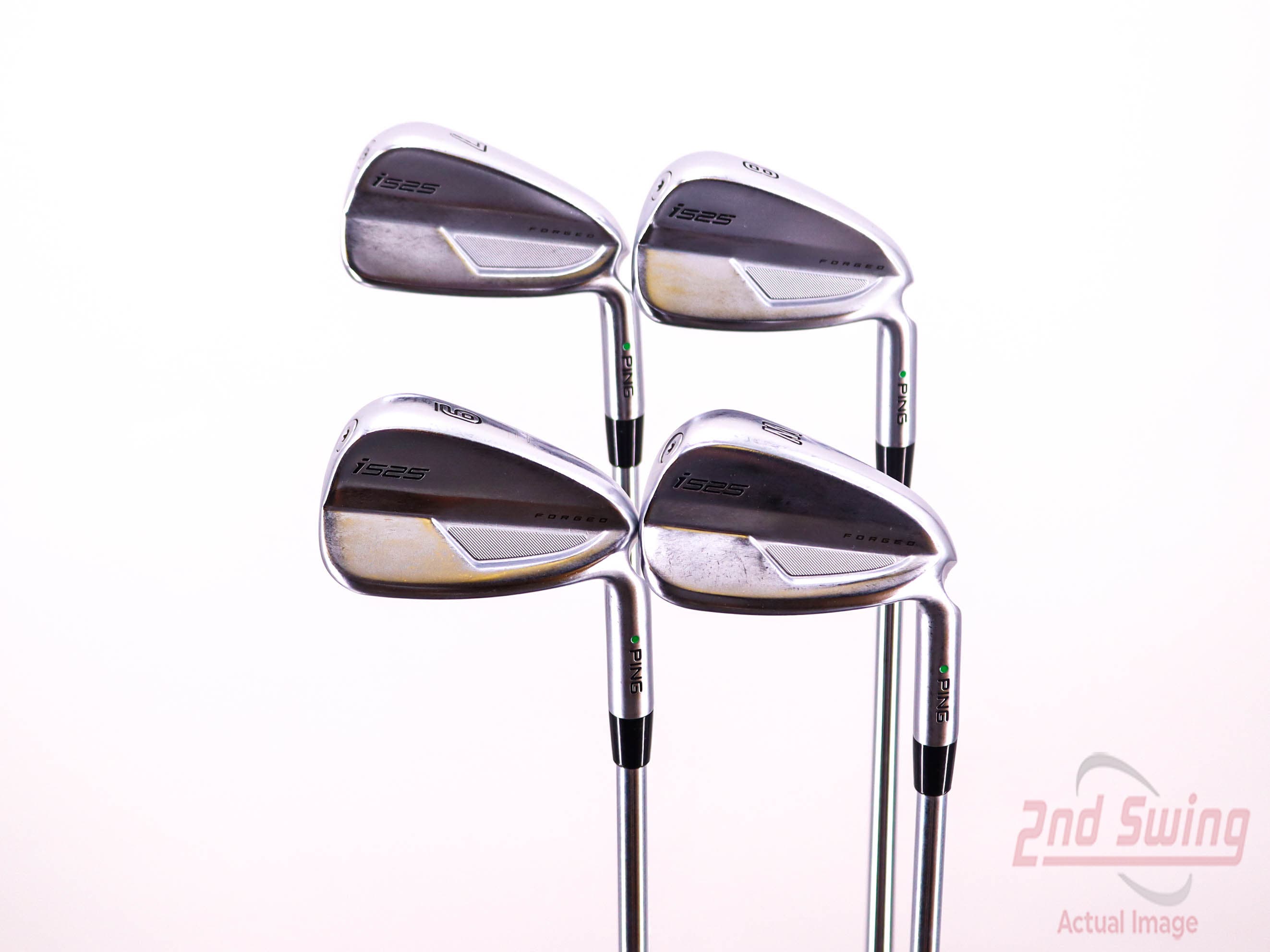 Ping i525 Iron Set 7-PW Project X IO 6.0 Steel Stiff Right Handed Green Dot  38.0in