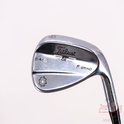 Titleist Vokey SM6 Tour Chrome Wedge Gap GW 52° 8 Deg Bounce F Grind Kuro Kage 65 Graphite Senior Right Handed 35.75in