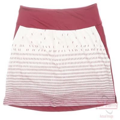 New Womens Adidas Gradient Skort Large L Legacy Burgundy MSRP $75