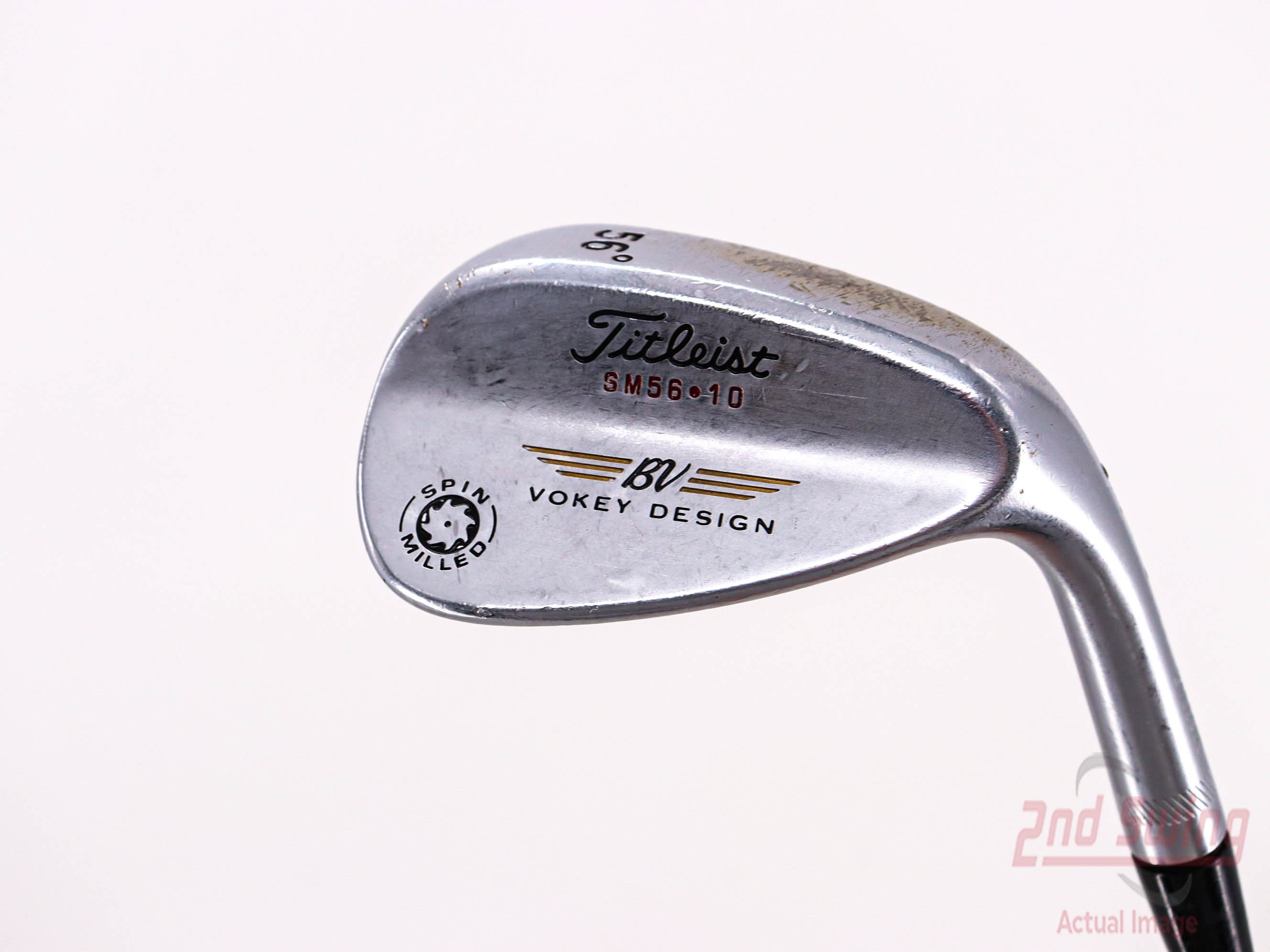 Titleist Vokey Spin Milled Wedge Sand SW 56° 10 Deg Bounce Titleist Vokey  BV Steel Wedge Flex Right Handed 35.0in