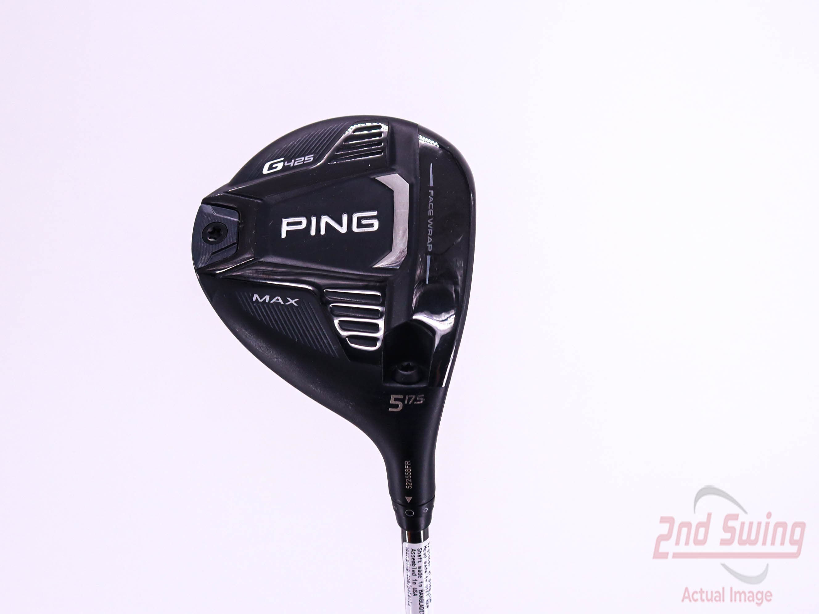 Ping G425 Max Fairway Wood 5 Wood 5W 17.5° Ping Tour 75 Graphite X-Stiff  Right Handed 42.25in