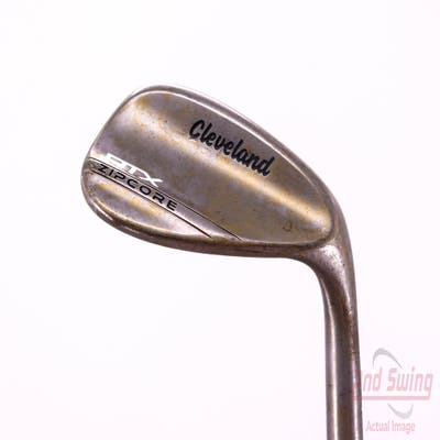 Cleveland RTX ZipCore Raw Wedge Sand SW 56° 12 Deg Bounce Dynamic Gold Spinner TI Steel Wedge Flex Right Handed 35.5in