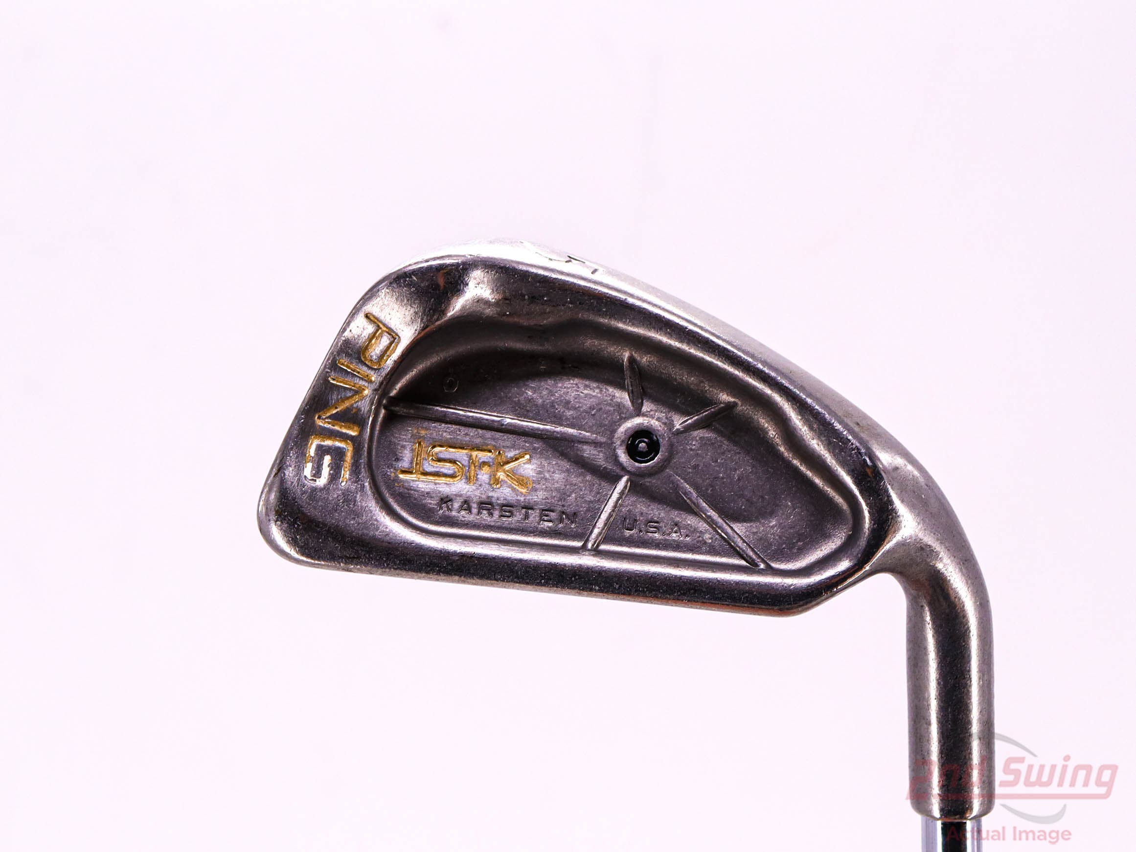 PING ISI-K iron set. (5,6,7,9,PW, SW).Right handed. Black 2024 dot.