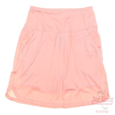 New Womens Puma High Rise Golf Skort Small S Rose Dust MSRP $65