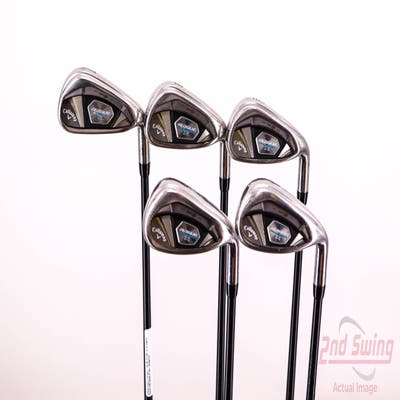 Callaway Rogue X Iron Set 7-PW AW FST KBS TGI 60 Graphite Regular Right Handed 37.25in