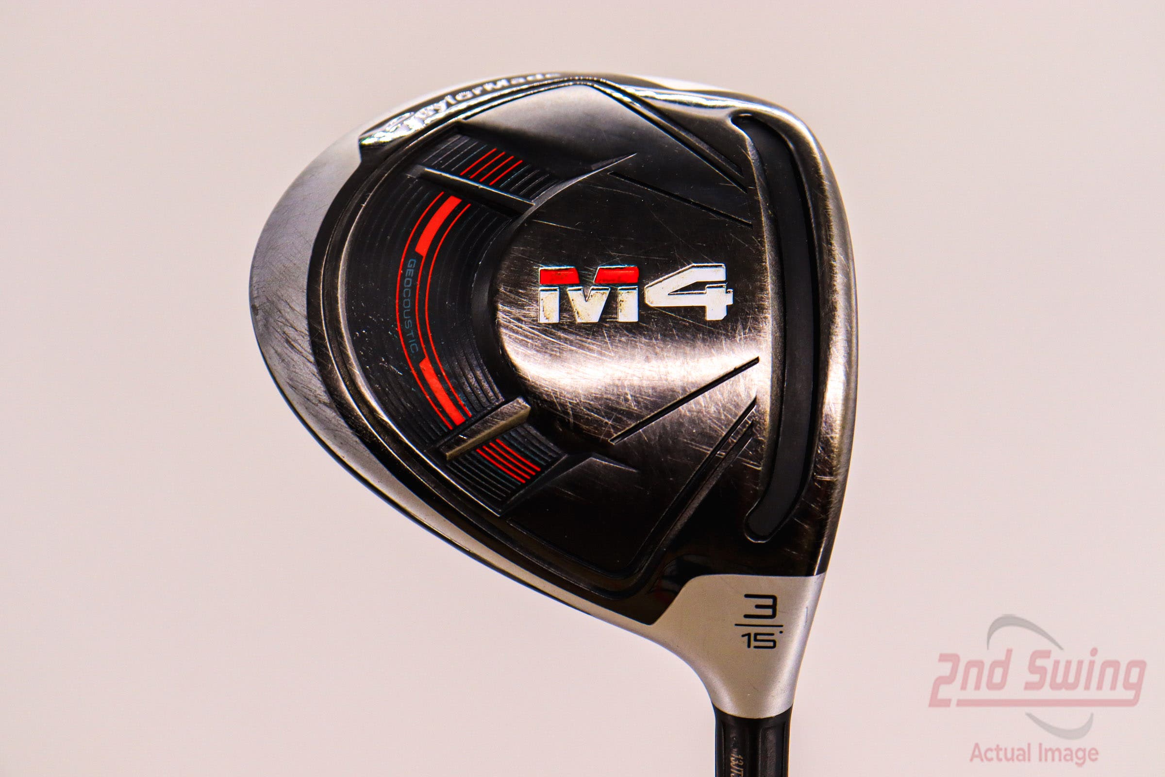 TaylorMade M4 Fairway Wood 3 Wood 3W 15° Fujikura ATMOS 6 Graphite Regular  Right Handed 43.5in