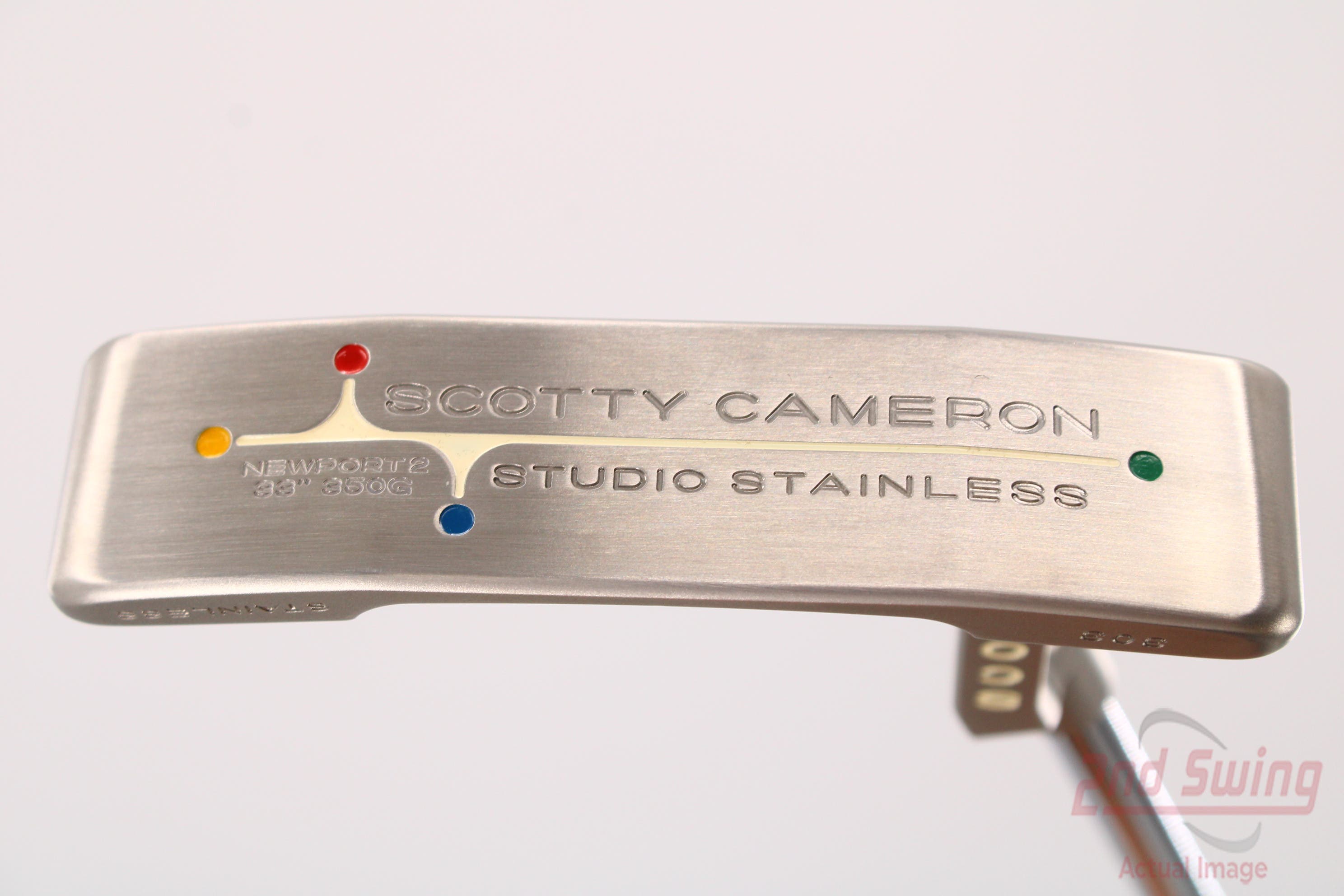 Titleist Scotty Cameron Studio Stainless Newport 2 Putter (D