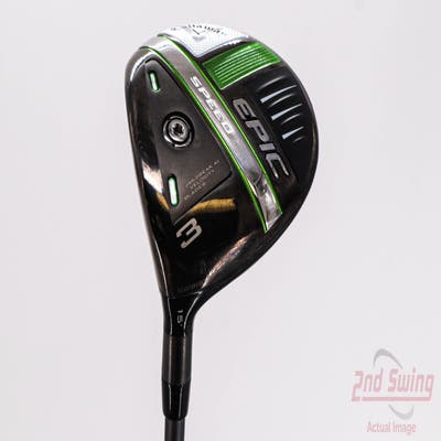 Callaway EPIC Speed Fairway Wood 3 Wood 3W 15° Project X HZRDUS Smoke iM10 60 Graphite Stiff Left Handed 43.0in