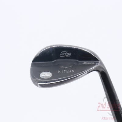 Mizuno S18 Gunmetal Black Wedge Lob LW 58° 12 Deg Bounce Project X Rifle 6.0 Steel Stiff Right Handed 36.25in