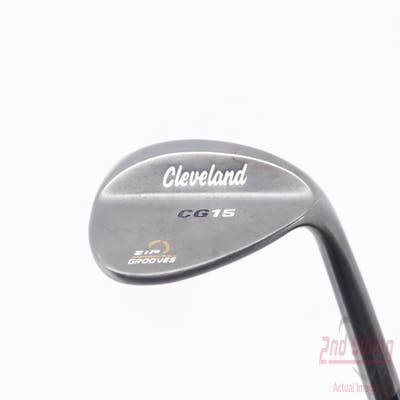 Cleveland CG15 Black Pearl Wedge Lob LW 60° 12 Deg Bounce Cleveland Traction Wedge Steel Uniflex Right Handed 35.5in