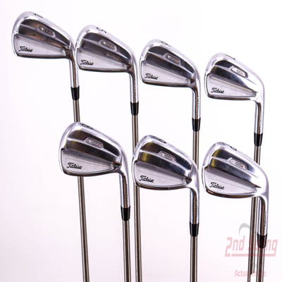 Titleist 2021 T100S Iron Set 4-PW Aerotech SteelFiber i95 Graphite Stiff Right Handed 38.0in