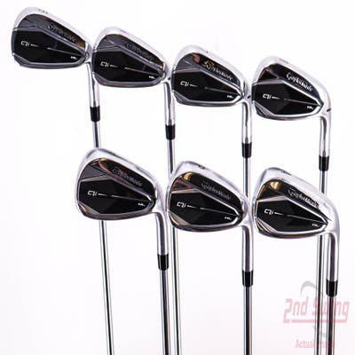 Mint TaylorMade Qi HL Iron Set 5-PW GW FST KBS MAX Lite Steel Regular Right Handed 38.5in