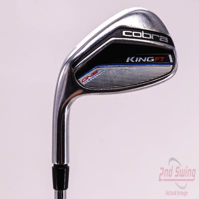 Cobra King F7 One Length Single Iron Pitching Wedge PW Stock Steel Shaft Steel Stiff Left Handed 37.5in