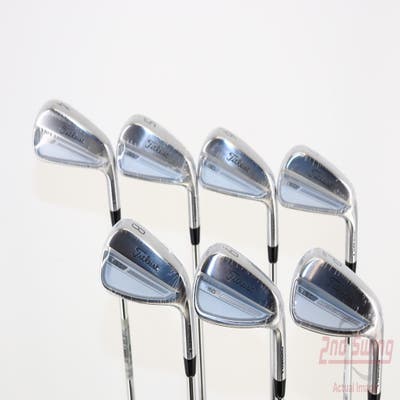 Mint Titleist 2023 T150 Iron Set 4-PW Project X LZ 6.0 Steel Stiff Right Handed 38.0in