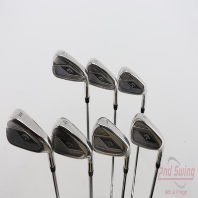 Mint Callaway Paradym Ai Smoke HL Iron Set 5-PW GW True Temper Elevate MPH 85 Steel Stiff Right Handed 39.0in