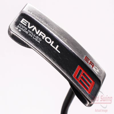 Evnroll ER2 Mid Blade Black Putter Steel Right Handed 34.0in