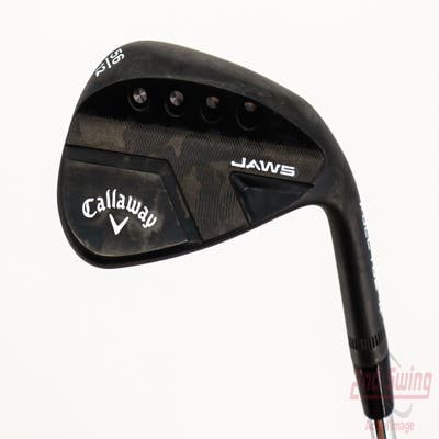 Mint Callaway Jaws Full Toe Raw Black Wedge Sand SW 56° 12 Deg Bounce Dynamic Gold Spinner TI 115 Steel Wedge Flex Right Handed 35.25in