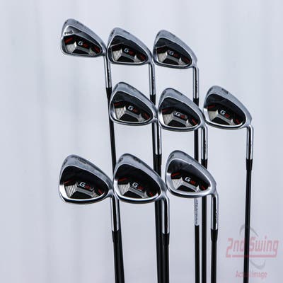Ping G410 Iron Set 5-PW GW SW LW ALTA CB Red Graphite Senior Right Handed Black Dot 38.25in