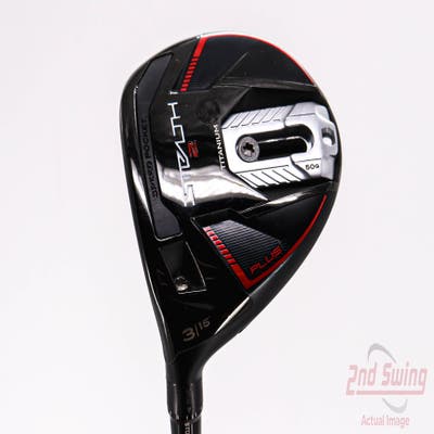 TaylorMade Stealth 2 Plus Fairway Wood 3 Wood 3W 15° Mitsubishi Kai'li White 70 Graphite X-Stiff Left Handed 43.25in