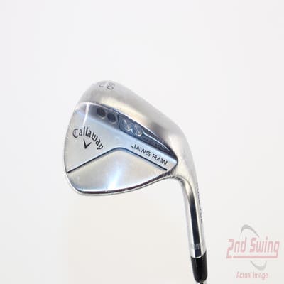 Mint Callaway Jaws Raw Full Toe Chrome Wedge Lob LW 60° 10 Deg Bounce J Grind Dynamic Gold Spinner TI Steel Wedge Flex Right Handed 35.0in