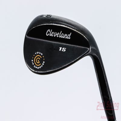 Cleveland CG15 Black Pearl Wedge Lob LW 60° 12 Deg Bounce Stock Steel Shaft Steel Wedge Flex Right Handed 35.5in