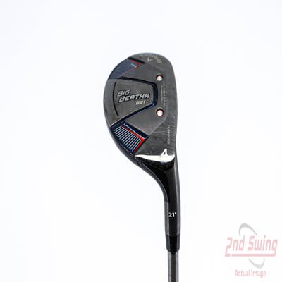 Callaway Big Bertha B21 Hybrid 4 Hybrid 21° Aerotech SteelFiber fc70 Graphite Senior Right Handed 39.75in