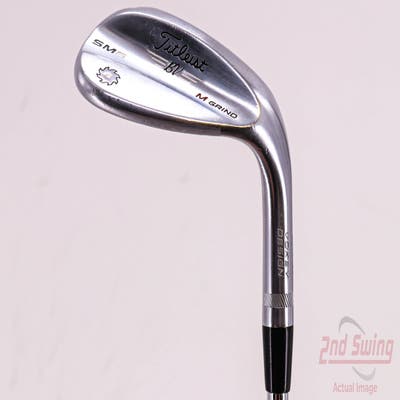 Titleist Vokey SM6 Tour Chrome Wedge Lob LW 60° 8 Deg Bounce M Grind SM6 BV Steel Wedge Flex Right Handed 35.5in