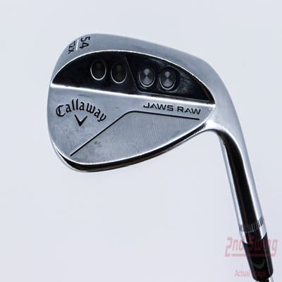 Callaway Jaws Raw Chrome Wedge Sand SW 54° 12 Deg Bounce X Grind Dynamic Gold Spinner TI Steel Wedge Flex Right Handed 35.0in