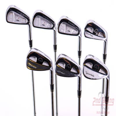 TaylorMade Rac Forged CB TP Iron Set 4-PW True Temper Dynamic Gold S300 Steel Stiff Right Handed 38.5in