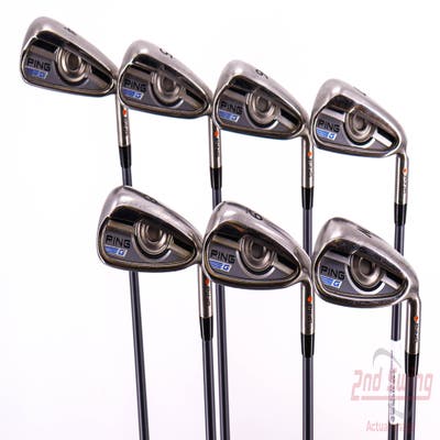 Ping 2016 G Iron Set 4-PW CFS 70 Graphite Graphite Regular Right Handed Orange Dot 38.5in