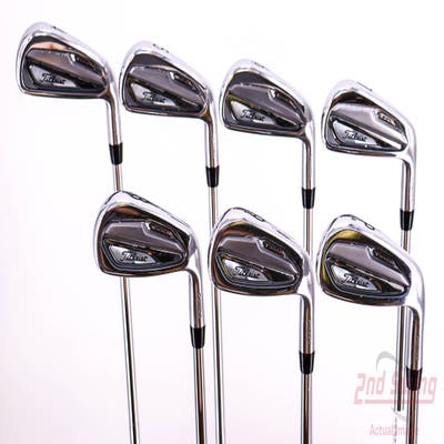 Titleist T100S Iron Set 4-PW True Temper AMT White S300 Steel Stiff Right Handed 38.0in