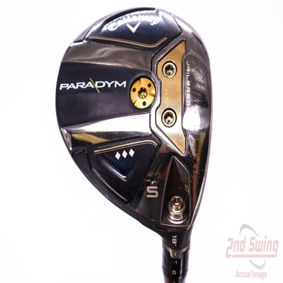 Callaway Paradym Triple Diamond Fairway Wood 5 Wood 5W 18° Fujikura Ventus TR Black VC 6 Graphite Stiff Right Handed 41.5in