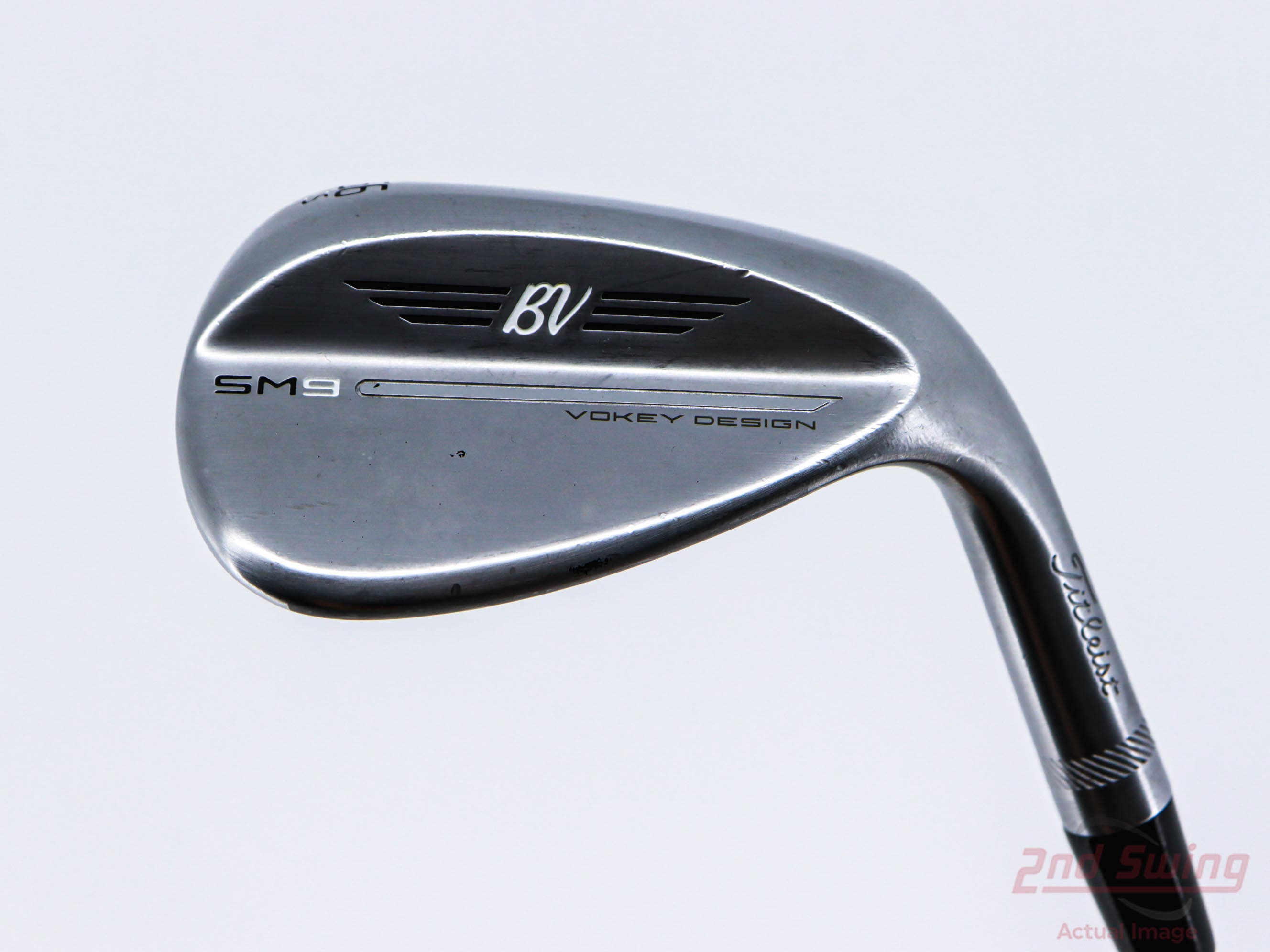 Titleist Vokey SM9 Brushed Steel Wedge (D-52438412088) | 2nd Swing Golf