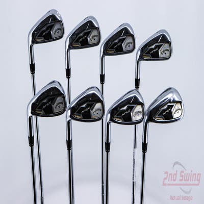 Callaway Apex 19 Iron Set 4-PW GW True Temper Elevate 105 VSS Steel Stiff Left Handed 39.0in