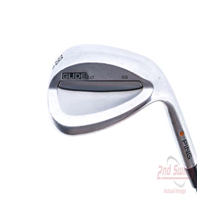 Ping Glide 2.0 Wedge Lob LW 58° 10 Deg Bounce AWT 2.0 Steel Wedge Flex Right Handed Orange Dot 36.0in