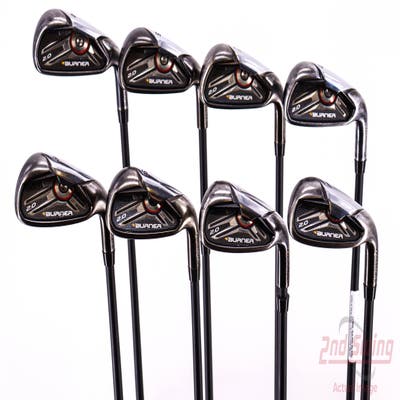 TaylorMade Burner 2.0 Iron Set 4-PW AW TM Reax 65 Graphite Regular Right Handed 38.0in